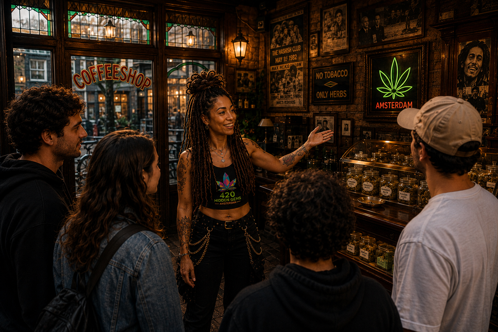 420 Hidden Gems: Coffeeshop History Tour + Rolling Art Workshop