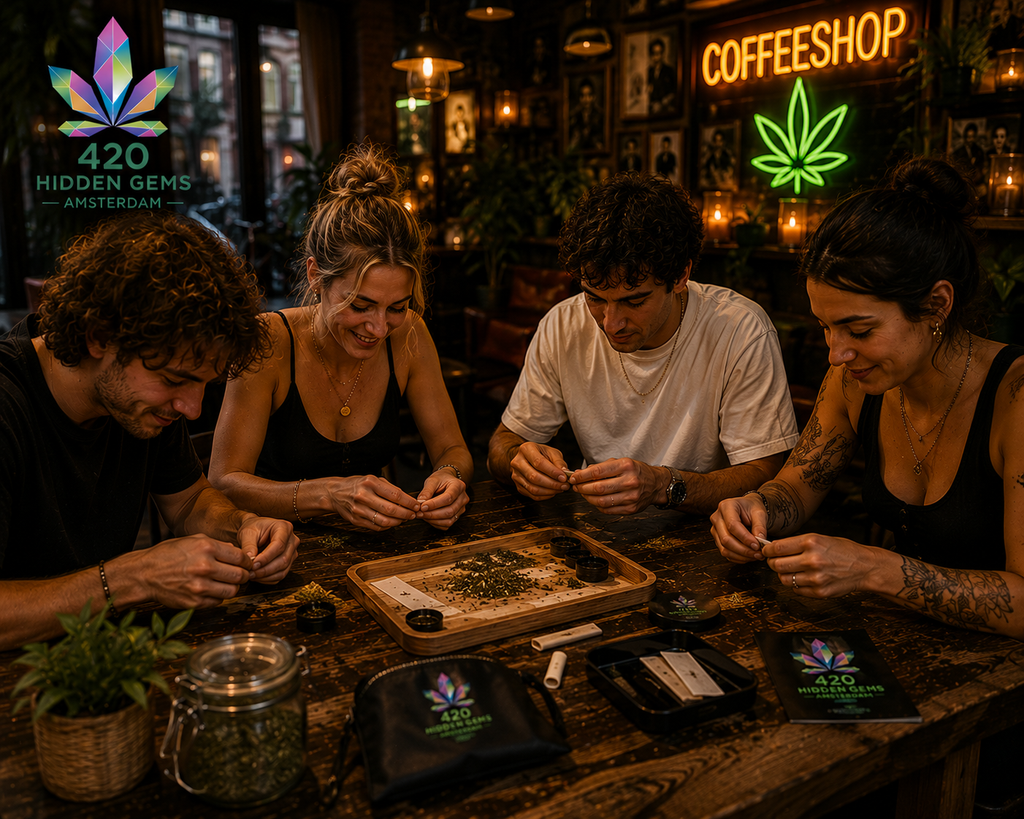 420 Hidden Gems: Coffeeshop History Tour + Rolling Art Workshop